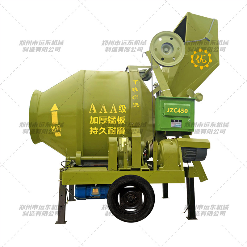 JZC450型全自動(dòng)翻斗攪拌機(jī)(圖1)